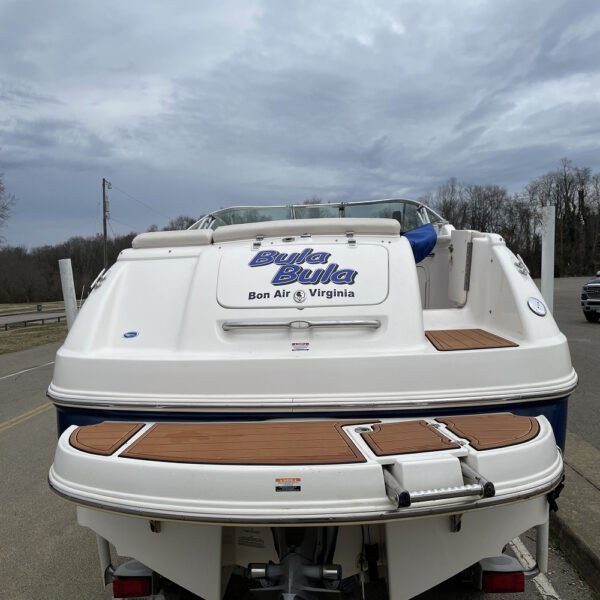 2005 Chaparral Signature 240 Swim Step & Cockpit DuraEVA Boat flooring EVA Flooring www.durabritelight.com