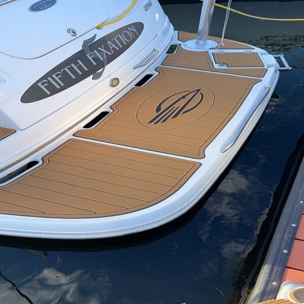 2005 Chaparral Signature 240 Swim Step & Cockpit DuraEVA Boat flooring EVA Flooring www.durabritelight.com
