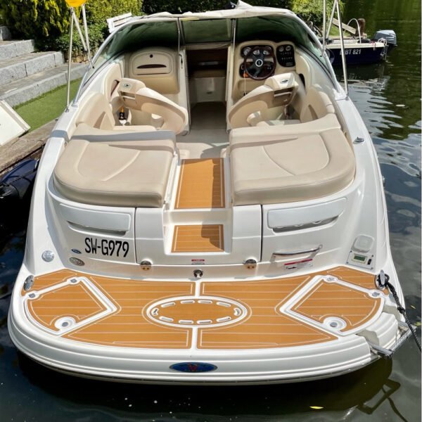 2005 Chaparral Signature 240 Swim Step & Cockpit DuraEVA Boat flooring EVA Flooring www.durabritelight.com