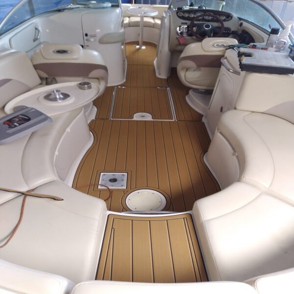 2005 Chaparral Sunesta 274 Swim Step & Cockpit DuraEVA Boat flooring EVA Flooring www.durabritelight.com