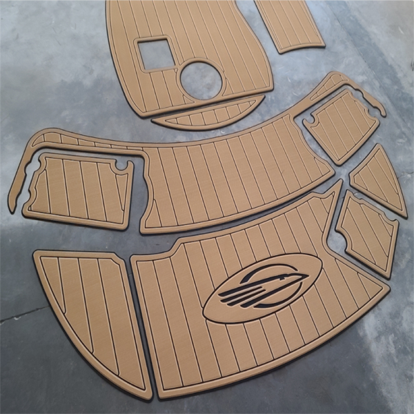 2005 Chaparral Sunesta 274 Swim Step & Cockpit DuraEVA Boat flooring EVA Flooring www.durabritelight.com