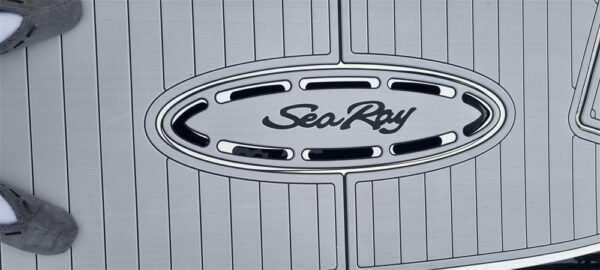 2006 SeaRay Sundancer 320 Swim Platform & Cockpit DuraEVA Boat flooring EVA Flooring www.durabritelight.com