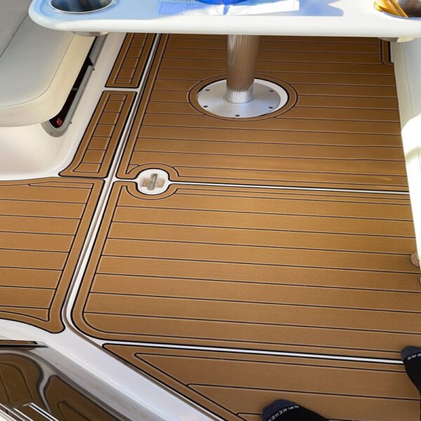 2005 Chaparral Signature 290 Swim Step & Cockpit DuraEVA Boat flooring EVA Flooring www.durabritelight.com
