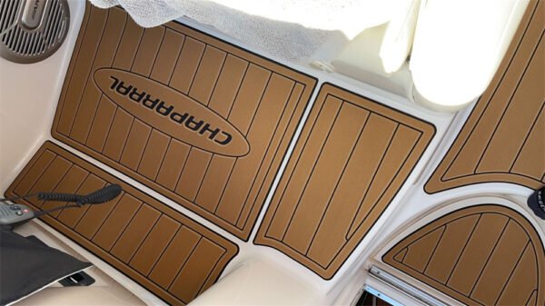 2005 Chaparral Signature 290 Swim Step & Cockpit DuraEVA Boat flooring EVA Flooring www.durabritelight.com