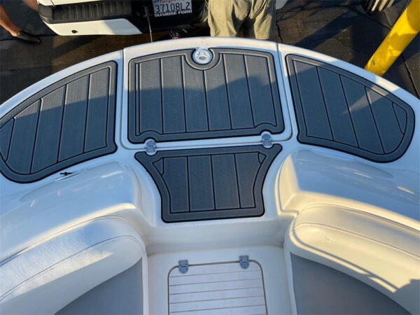 2002 Chaparral 242 Swim Step & Cockpit DuraEVA Boat flooring EVA Flooring www.durabritelight.com