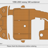 1998-2003 Sea Ray 340 Sundancer Boat Flooring