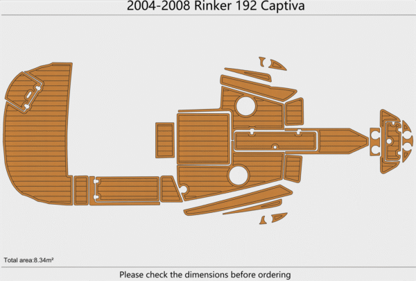 2004-2008 Rinker 192 Captiva Swim Platform Cockpit