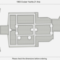 1993 Cruisers Yachts 21 Aria