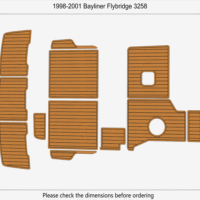 1998-2001 Bayliner Flybridge 3258