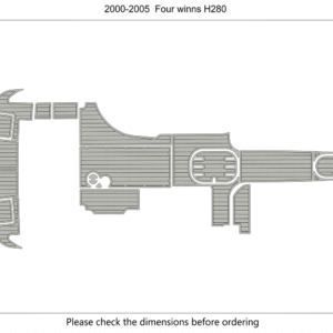 2000-2005  Four winns H280