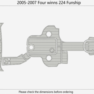 2005-2007 Four winns 224 Funship