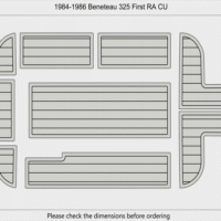 1984-1986 Beneteau 325 First RA CU