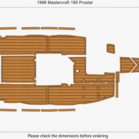 1988-1989 Mastercraft 190 Prostar