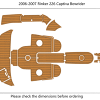 2006-2007 Rinker 226 Captiva Bowrider EVA boat flooring
