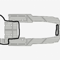 2022 Blackfin 272 CC Customize Three Color Boat Flooring